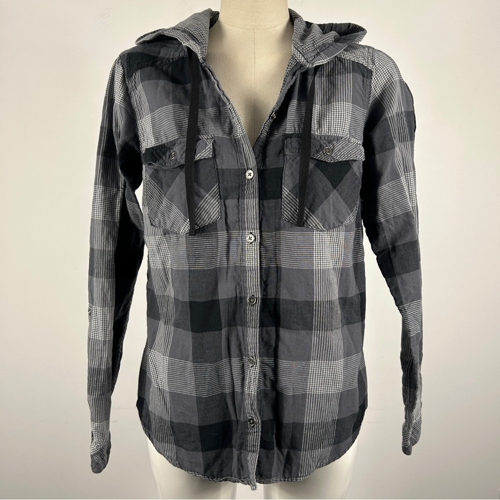 Columbia hooded shirt women size S